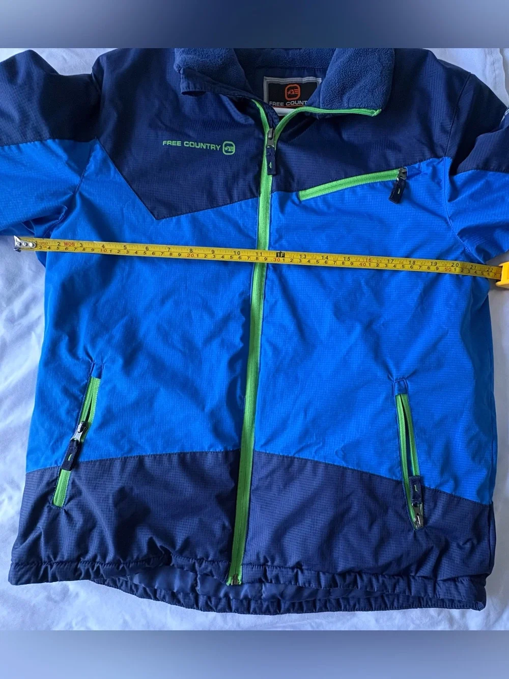 Free Country FCXtreme Boys Youth L 14/16 Winter Jacket Fleece Lined